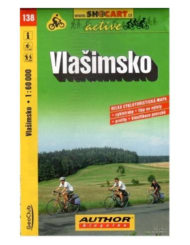 SC 138 Vlasimsko kerékpáros térkép