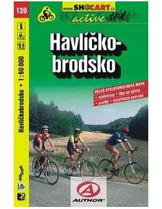 SC 139 Havlícko-Brodsko kerékpáros térkép