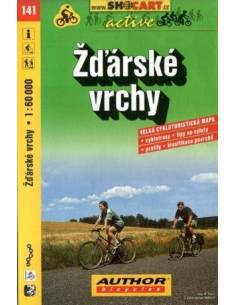 SC 141 Zd´árské Vrchy kerékpáros térkép