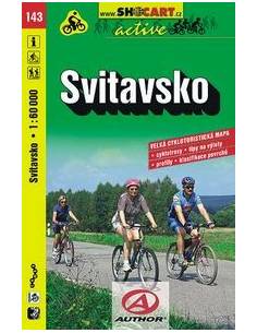 SC 143 Svitavsko kerékpáros térkép