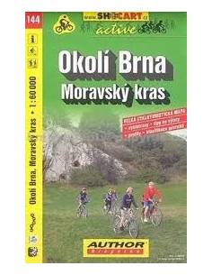SC 144 Okolí Brna /Moravsky Kras kerékpáros térkép