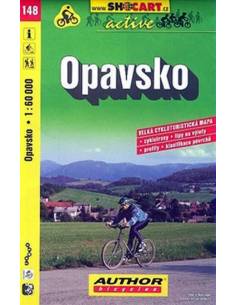 SC 148 Opavsko kerékpáros térkép
