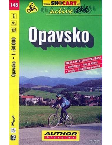SC 148 Opavsko kerékpáros térkép