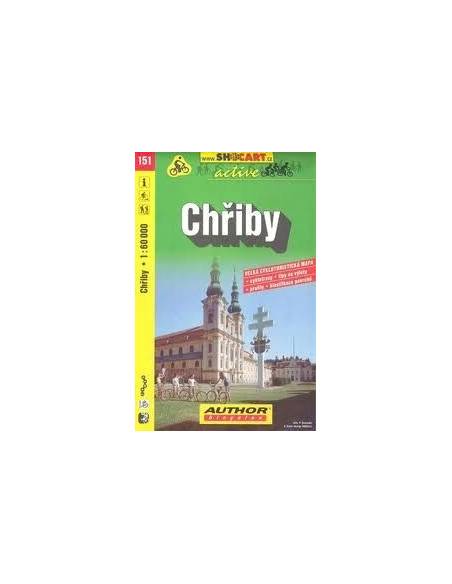 SC 151 Chriby kerékpáros térkép