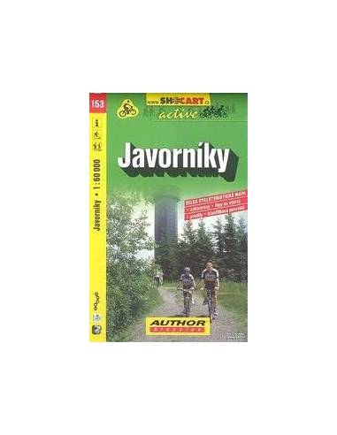 SC 153 Javorníky kerékpáros térkép