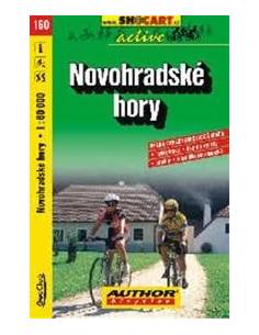 SC 160 Novohradské Hory kerékpáros térkép