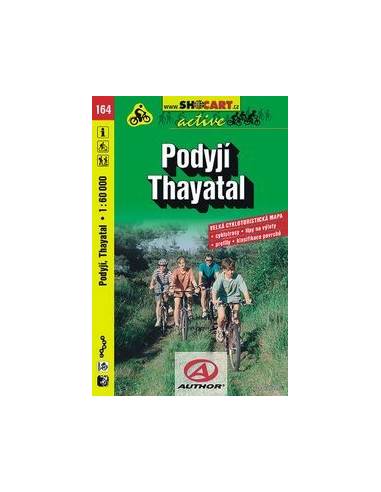 SC 164 Podyjí-Thayatal kerékpáros térkép