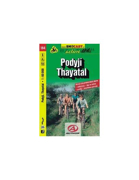 SC 164 Podyjí-Thayatal kerékpáros térkép