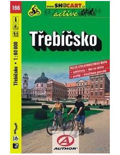 SC 166 Trebícsko kerékpáros térkép
