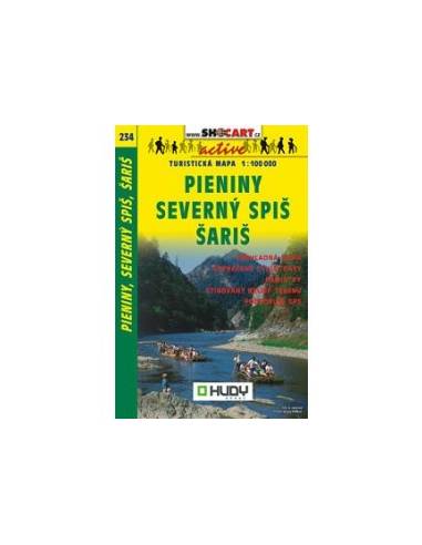 SC 234 Pieniny / Severny Spis / Saris térkép