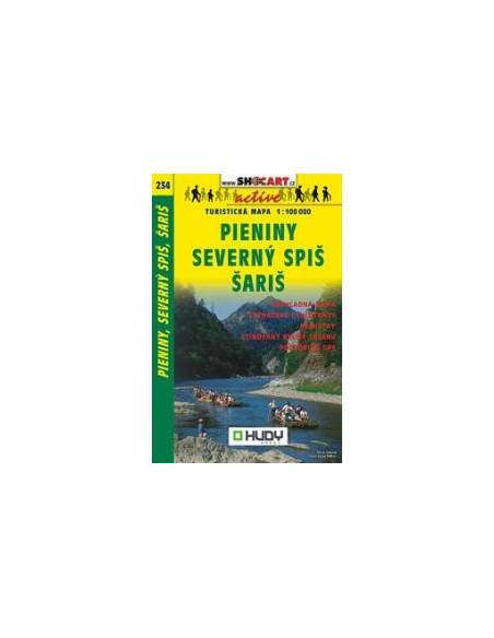 SC 234 Pieniny / Severny Spis / Saris térkép