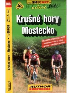 SC 106 Krusné Hory / Mostecko kerékpáros térkép