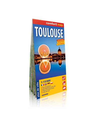 Toulouse térkép - Comfort! map
