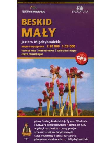 Beskid Maly - Kis-Beszkidek túratérkép