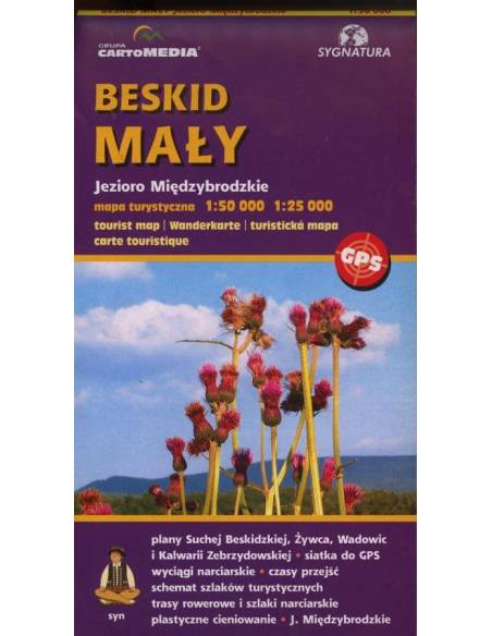 Beskid Maly - Kis-Beszkidek túratérkép