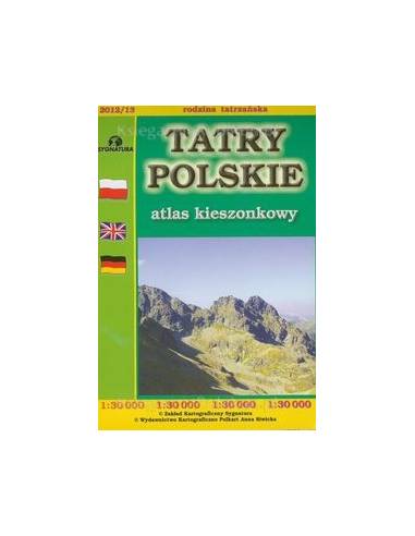 Tatry Polskie - Lengyel-Tátra turista kisatlasz