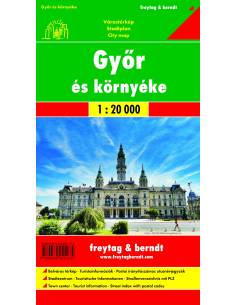 Győr és környéke térkép