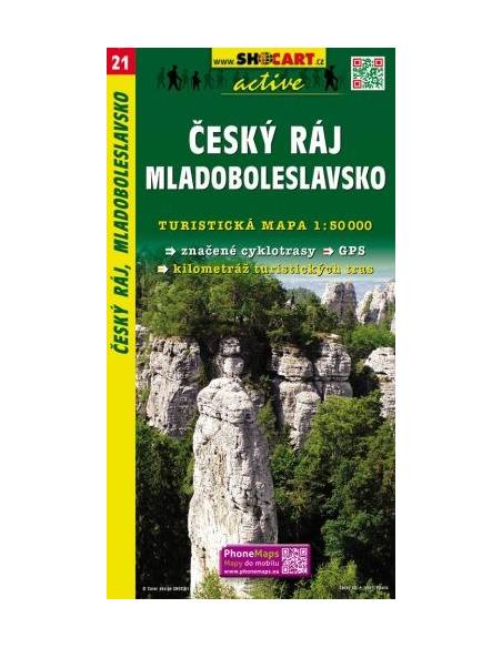 SC 21 Cesky ráj  - Mladoboleslavsko - Cseh paradicsom turistatérkép