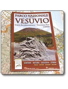 Parco Nazinale del Vesuvio - Vezúv Nemzeti Park térkép