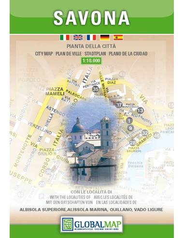 Savona térkép
