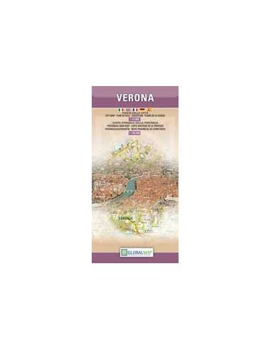 Verona város és Provincia térkép (Global Map)
