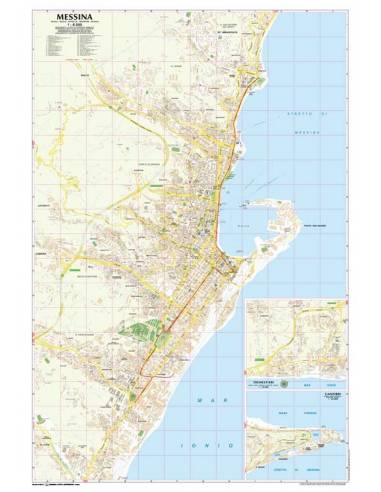 Messina térkép (Global map)
