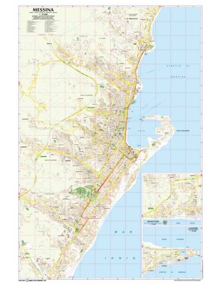 Messina térkép (Global map)