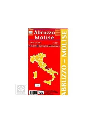 Abruzzo-Molise tartomány térkép