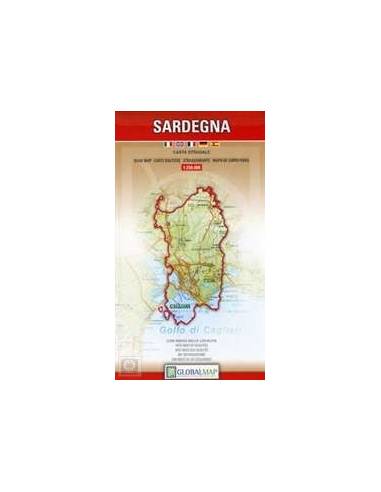 Szardínia térkép Global Map