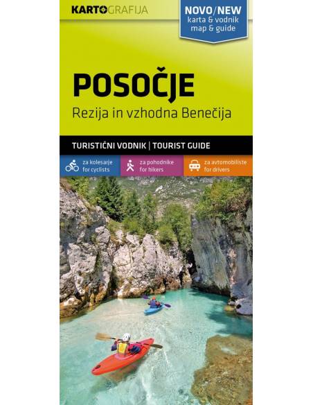 Posočje turistatérkép