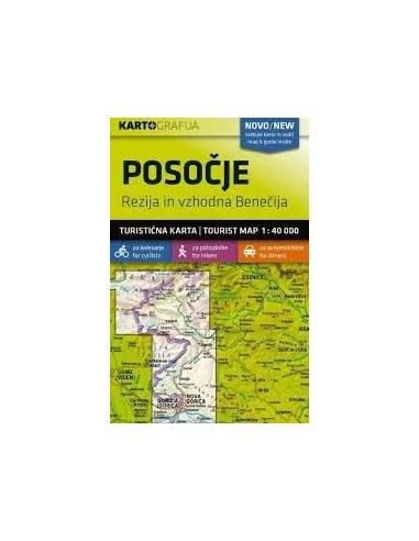 Posočje turistatérkép