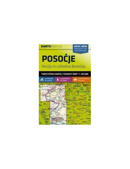 Posočje turistatérkép