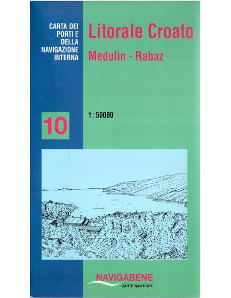 Horvát tengerpart 10.: Medulin - Rabaz térkép