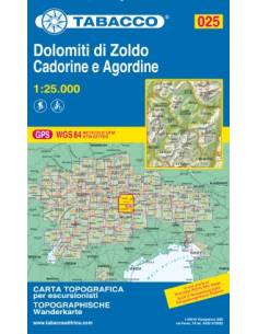 TO 025 Dolomiti di Zoldo - Cadorine e Agordine