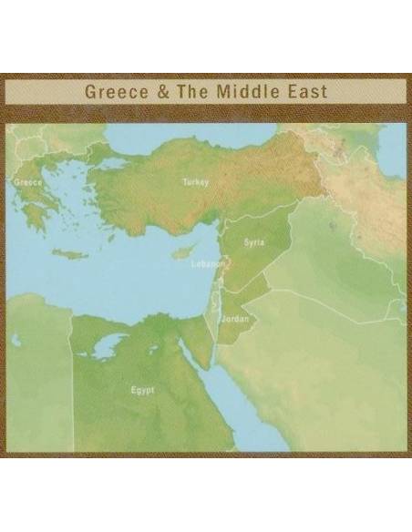 Rock Climbing Atlas Greece & The Middle Est - Görögország és a Közel-Kelet sziklamászó atlasz