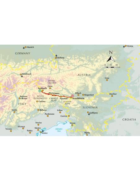 The Karnischer Hohenweg - A 1-2 week trek on the Carnic Peace Trail: Austria and Italy