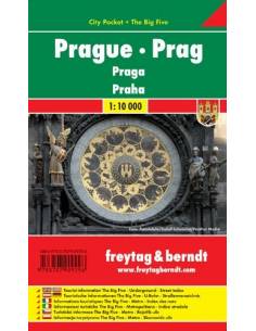 Prague City Pocket - Prága zsebtérkép