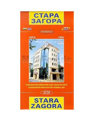 Sztara Zagora térkép