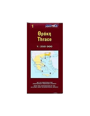 Thrace - Trákia térkép [1]
