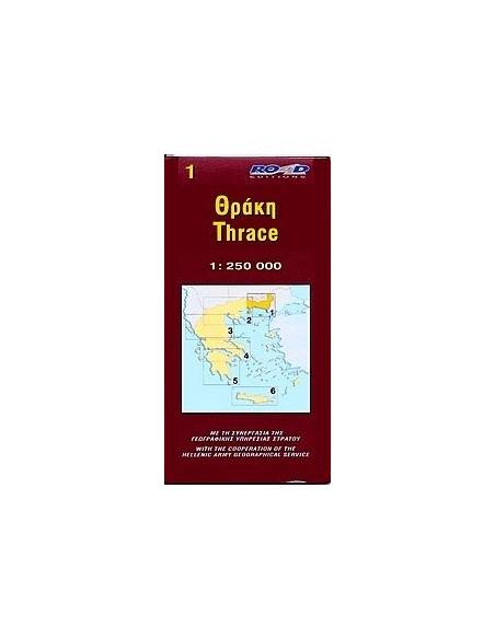 Thrace - Trákia térkép [1]