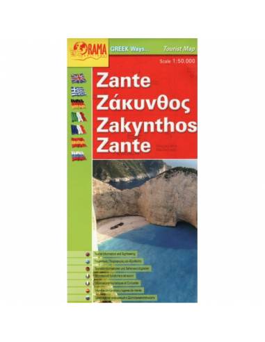 Zakintosz - Zakynthos térkép