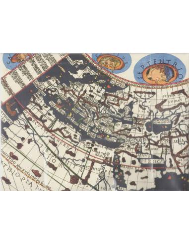 A Földgömb - Ptolemaiosz világtérképe - laminált