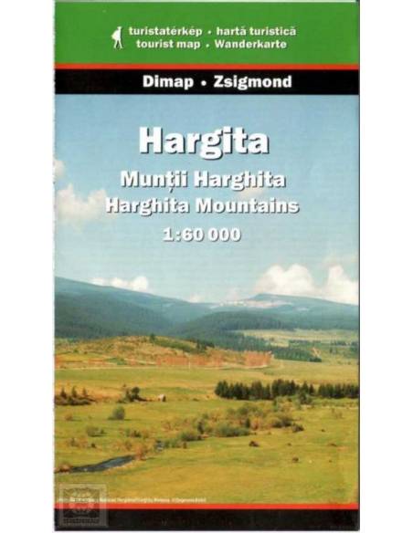 Hargita-hegység térkép - Munţii Harghita