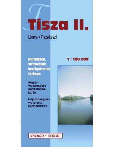 Tisza Vizitúra térkép 2. (Lónya-Tiszakeszi)