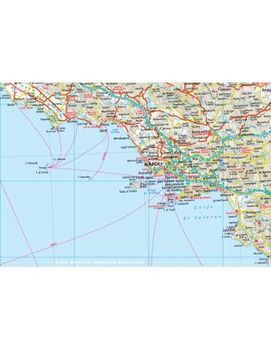 RKH Italy - Italien - Olaszország térkép