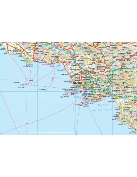 RKH Italy - Italien - Olaszország térkép