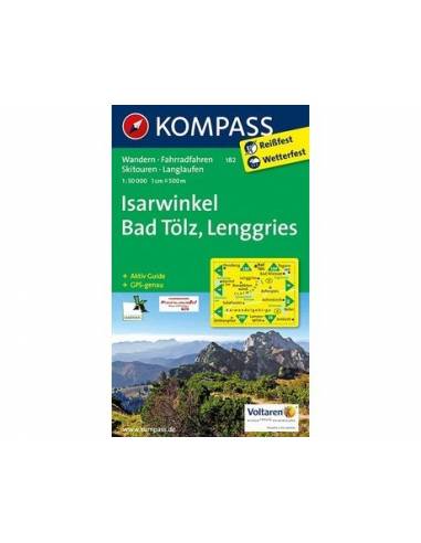 KK 182 Isarwinkel - Bad Tölz - Lenggries túra-,...