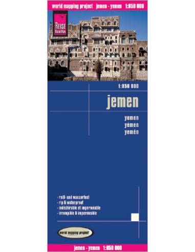 RKH Yemen - Jemen térkép