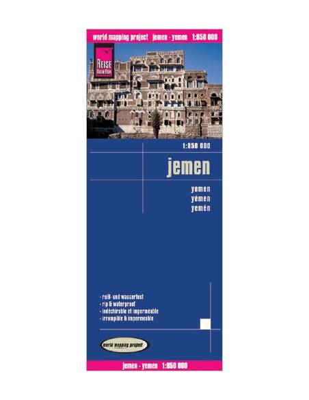RKH Yemen - Jemen térkép