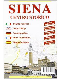 Siena Centrum térkép (mini)